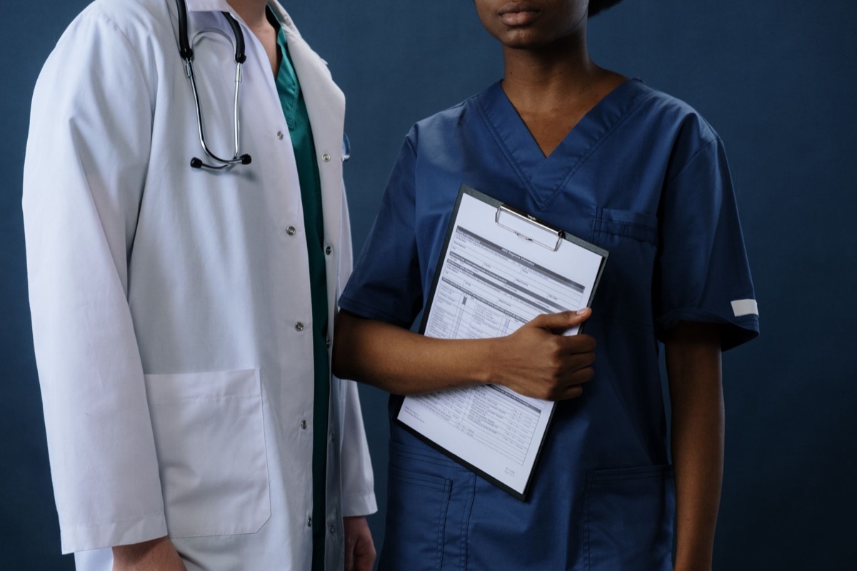 carta medica con livelli ferro