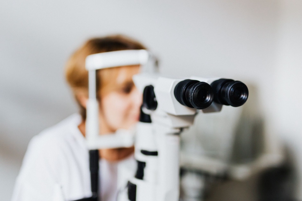 dispositivo médico con enfoque claro