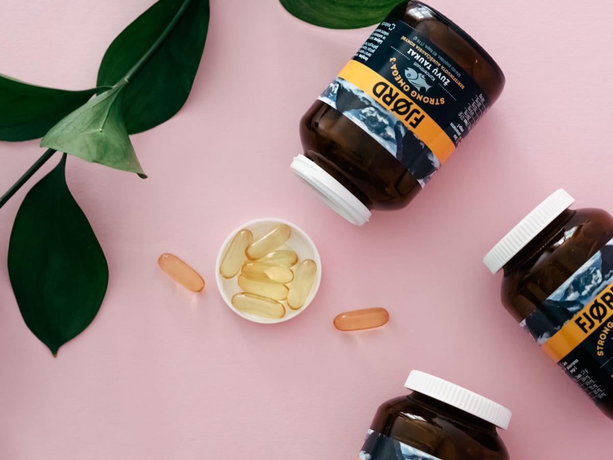 Omega 3 triglycerides vial