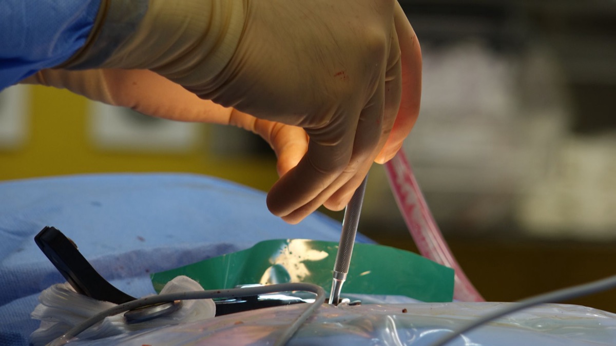 Patient pre-op checklist with medical items and instructions