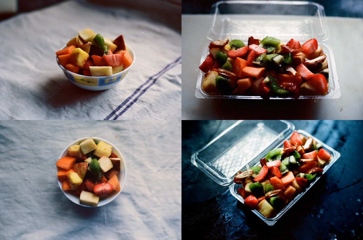 Cibo sano e vitamine per la preparazione fisica.